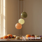 Coloria Opal Glass Pendant – Minimalist Light for Hallway & Kitchen